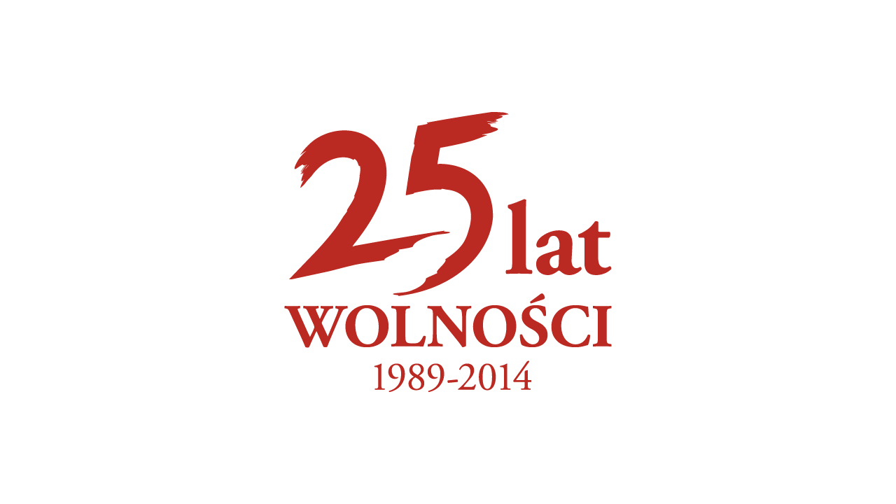 logo 25 lat wolności